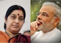 sushma praises modi says bjp will win all 26 seats in gujarat