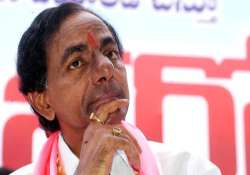 trs chief hails resignations of telangana congress leaders