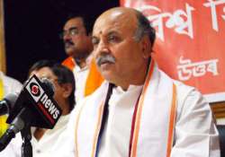 togadia threatens stir against muslim obc quota