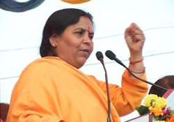 uma bharati issues challenge to bengal government