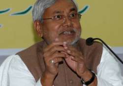 up to bansal to decide on resignation says nitish kumar