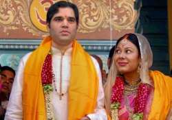 varun gandhi becomes father of baby girl