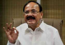 venkaiah naidu conducts surprise check of his ministry