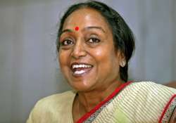 women s quota bill on agenda meira kumar