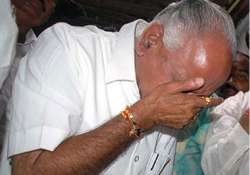 yeddyurappa in tears as he quits bjp