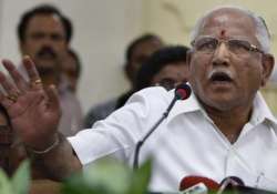 yeddyurappa welcomes cbi probe congress wants bjp govt to go