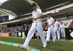 ashes australia 46 1 after rain interrupted 1st session