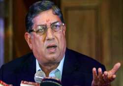 bcci is not sitting on pots of money srinivasan