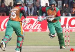 bangladesh gets consolation win over zimbabwe