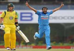 beware of shami bailey tells aussie batsmen