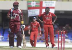 captain bravo lifts windies to 269 6 vs england