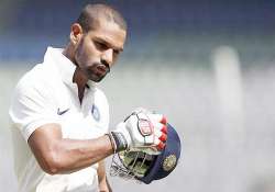 dhawan creates history as india take firm grip at 283 for no loss