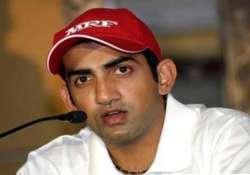 dhawan has raised the bar for us says gautam gambhir