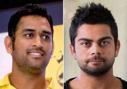 dhoni tells me not to cross the line of aggression says kohli