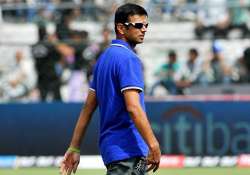 dravid fined for slow over rate