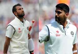 icc test rankings pujara lone indian in top 10 vijay earns 12 places