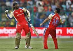 ipl6 gayle storm blows away warriors