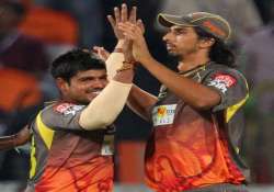 sunrisers beat punjab top points table