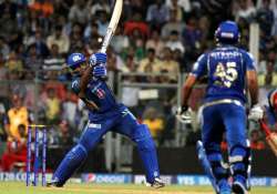 ipl 7 match 27 rohit pollard star in mumbai indians comprehensive win