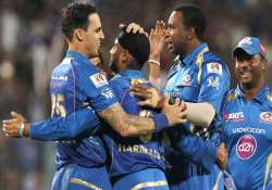 ipl6 rohit guides mi to 4 run victory over kings xi punjab