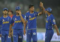 ipl6 rajasthan royals win by four wickets