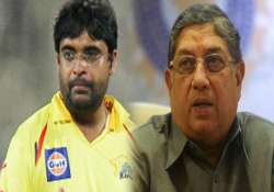 ipl match fixing fir filed against srinivasan and gurunath