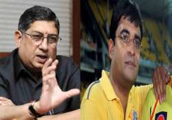 ipl scandal i have got nothing to do with meiyappan says n.srinivasan