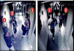 ipl6 spot fixing cctv footage of sreesanth with women in chandigarh hotel foyer on rs 40 lakh towel nite