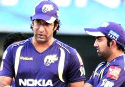 i would definitely have played gambhir as opener says wasim akram