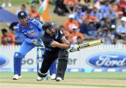 india new zealand odi series scoreboard 2nd odi