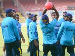 india vs sri lanka visitors train hard ahead of 2nd odi