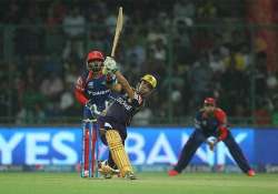 ipl 8 gambhir s fifty steers kkr to six wicket win over dd