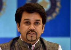 bcci ban on sreesanth to stay anurag thakur