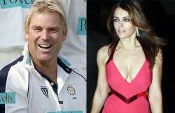 shane warne linked with elizabeth hurley