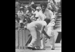 when gavaskar almost forfeited a test