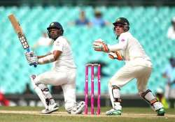 aus vs ind india 73 1 at lunch on 5th day of 4th test