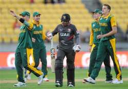 world cup 2015 south africa vs uae scoreboard match 36