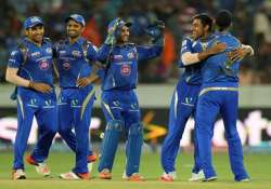 ipl 8 mumbai seal final play off berth with easy win over sunrisers