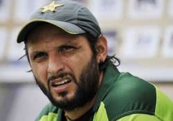 shahid afridi unsure about pakistan s fate in world cup