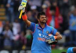 suresh raina completes decade in international cricket