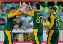 world cup 2015 south africa wins toss bowls against pakistan