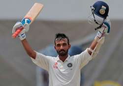 2nd test day 4 ajinkya rahane ton helps india extend lead to 370 at tea