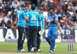 ind vs eng kohli stokes in a verbal spat in 3rd odi at nottingham