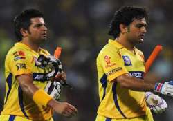 ipl dhoni ashwin goes to pune rajkot gets raina jadeja