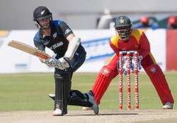 new zealand beat zimbabwe by 38 runs clinch odi series 2 1