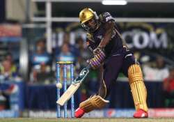 ipl 8 ramapaging russell takes kkr to 177/6 vs rcb