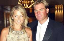 shane warne admits split from his ex wife