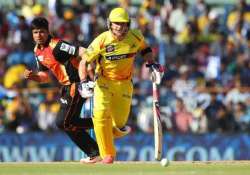 ipl 8 chennai super kings vs sunrisers hyderabad scoreboard match 4