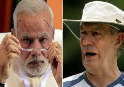 fiction pm narendra modi reaches australia to settle scores with greg chappell