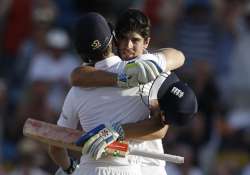 alastair cook century helps england reach 240 7 against west indies